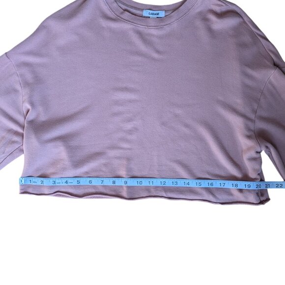 Garage Pink Soft Long Sleeve Top Women Size Medium - Picture 7 of 12